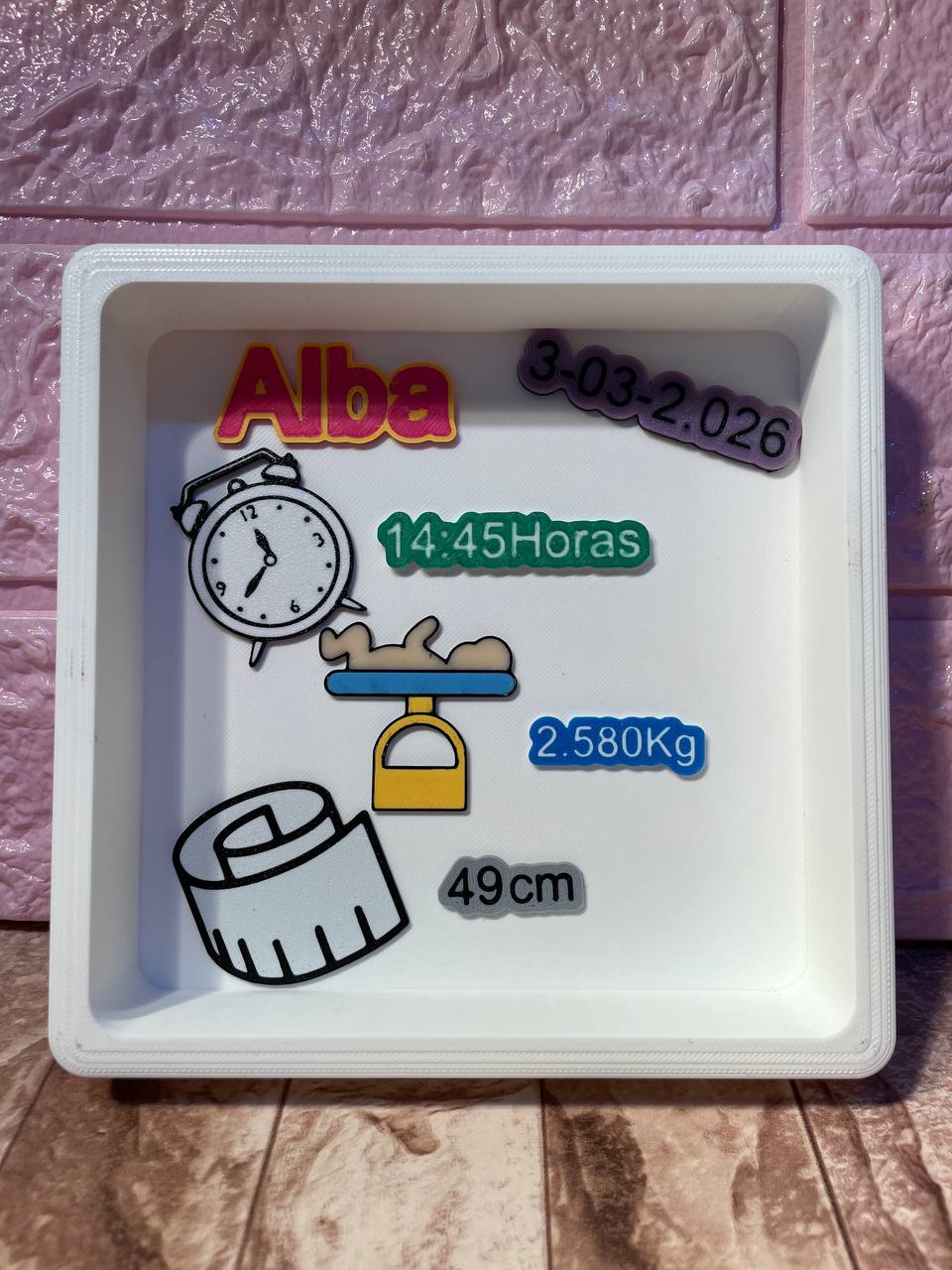 Cuadro 3D personalizado